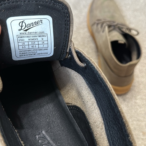 Danner Leather Lace Up Chukka Boots Size 9.5 - Picture 5 of 6